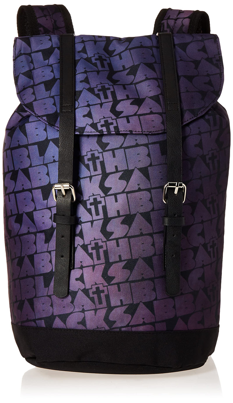 Black Sabbath - Backpack Heritage Bag Distressed Cross Band Logo Officiel Noir Size One Size, Mochila de moda unisexo, Black