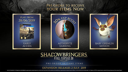 Final Fantasy XIV: Shadowbringers PS4 PlayStation 4