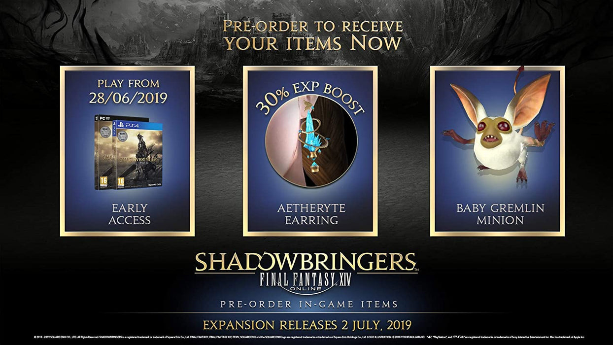 Final Fantasy XIV: Shadowbringers PS4 PlayStation 4