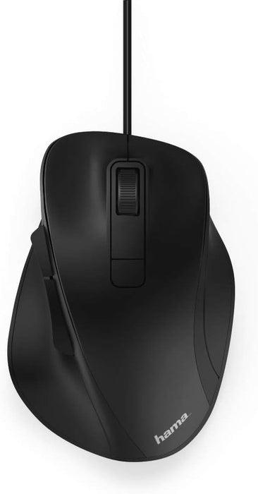 Hama | 1200 DPI | Wired Optical Mouse | Black