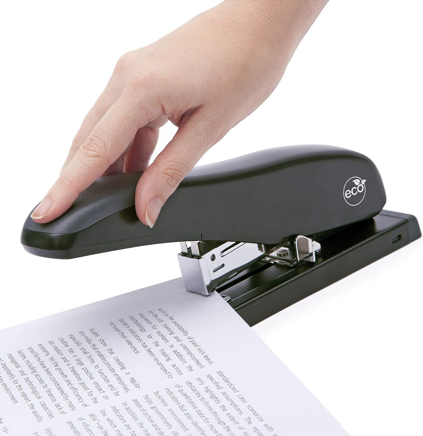 Rapesco 1276 ECO HD-100 Heavy Duty Stapler, 100 Sheet Capacity
