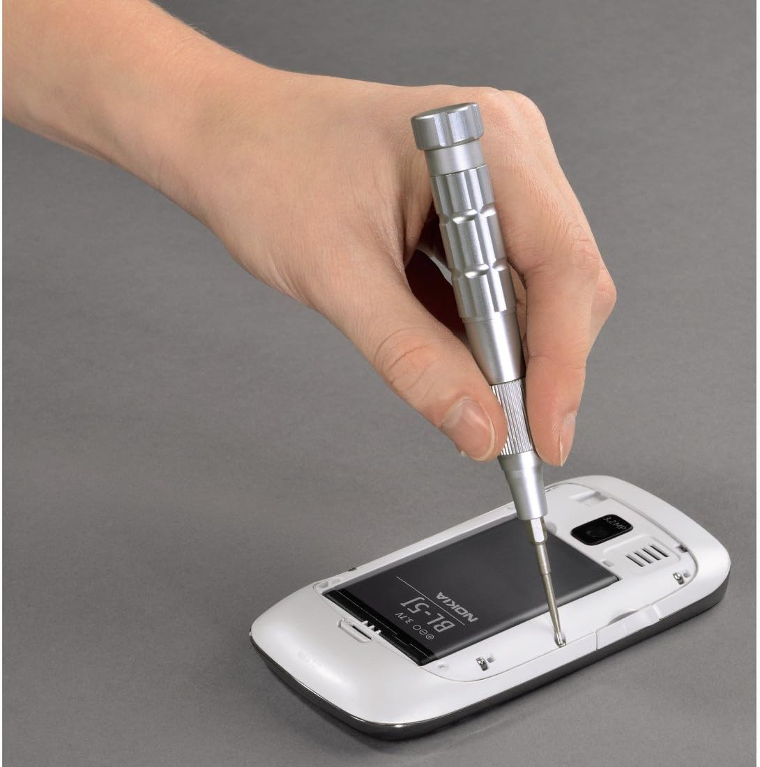 Hama 53052 | Portable Small Universal Precision Screwdriver Kit With Case , Silver Universal kit incl. Apple