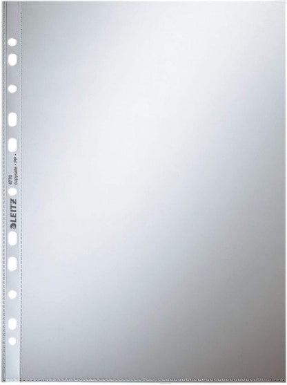 Leitz 4770-00-02 Prospekthüllen Standard A4, glasklar 80my oben offen PP Inh.100