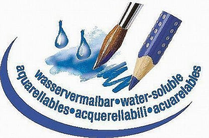 FABER-CASTELL 112423 - Farbstifte Colour GRIP 2001, 24er Metalletui