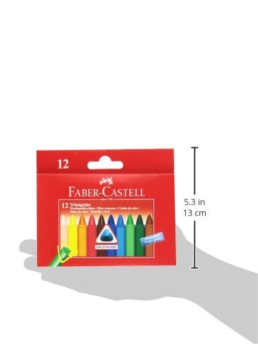 Faber-Castell Pack of 12 wax chalks