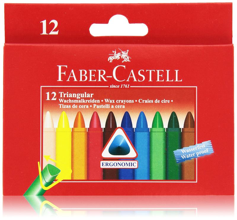 Faber-Castell Pack of 12 wax chalks