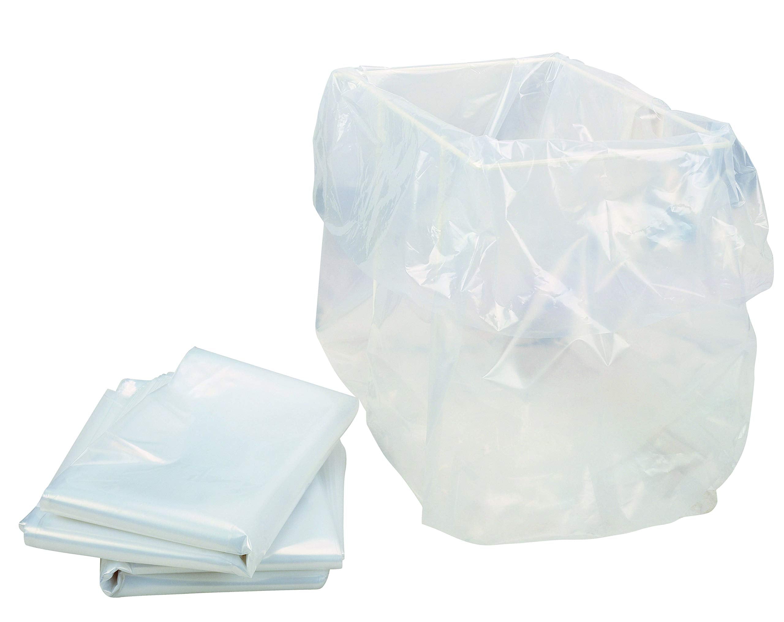 HSM 1442995110 525 x 425 x 1100 mm Plastic Bag for Pure 630/730/740/830 - Transparent (Pack of 10