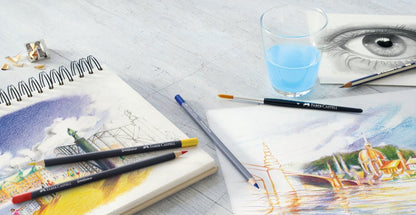 Goldfaber Aqua Watercolour Pencil in Metal Tin (Pack of 24