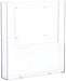 '"The Help Wall HELIT H2350202 Wall-Mounted Brochure Holder 1 x A4 Portrait Clear