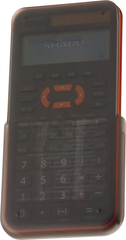 Sharp EL-W531 XG-YR Scientific Calculator WriteView Display Metallic Orange 335 Functions TWIN-Power for Grammar/Secondary School