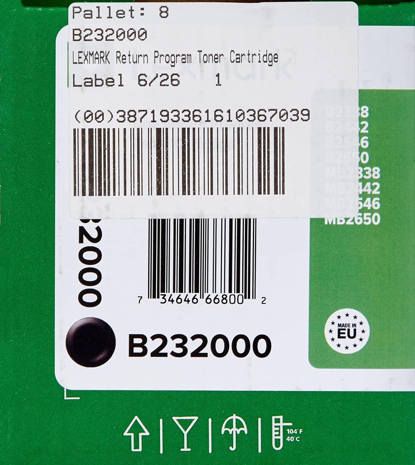 LEXMARK Toner N 3K RET, Normal ,Black