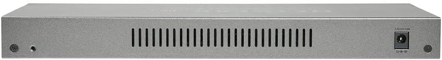 Netgear GS116GE Switch 16 Port Gigabit Ethernet LAN Switch (Plug-and-Play Netzwerk Switch, lüfterlos, robustes Metallgehäuse, ProSAFE Lifetime-Garantie) 16 Port (blau)
