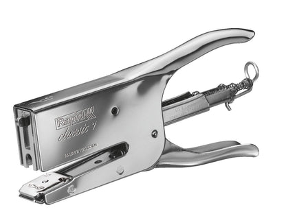 Rapid Classic K1 Stapling Pliers, 50 Sheet Capacity, Stapling and Pinning, Uses 24/6 and 24/8 mm Staples, Metal, Chrome, 10510601