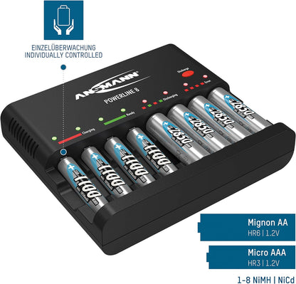 ANSMANN Ladegerat Powerline 8