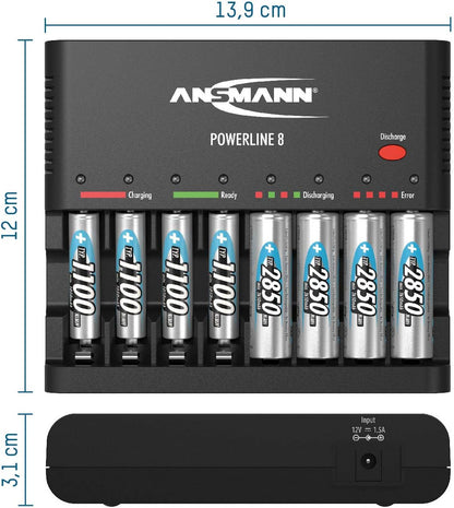 ANSMANN Ladegerat Powerline 8