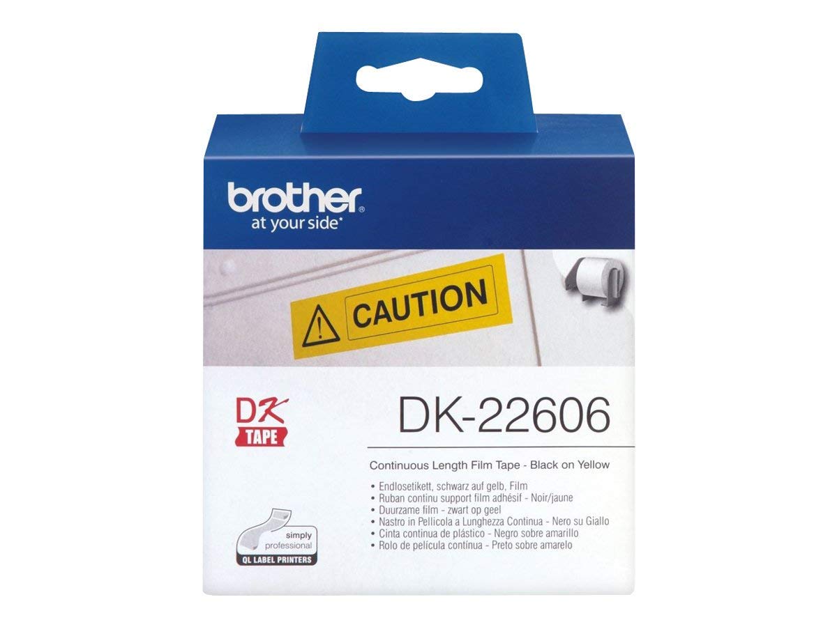 Brother DK-22606 - Film - Yellow - Roll (6.2 cm x 15.2 m