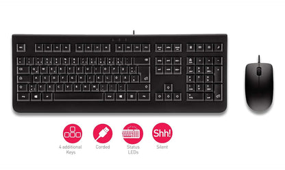 CHERRY DC 2000 - keyboards (USB, Universal, German, Wired, 0-50 °C, Black