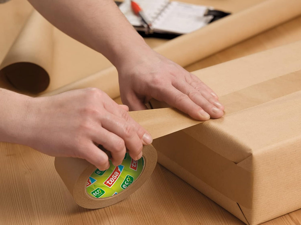 tesapack Paper ecoLogo - Environmentally Friendly Paper Packing Tape ...