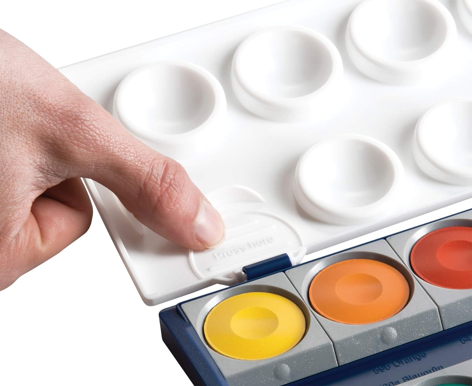 Pelikan 720631 Paint Box K24, 24 Quality Colours and 1 Tube Opaque White (7.5 ml)