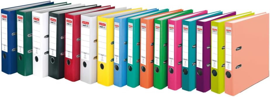 Herlitz 5480306 Lever Arch File A4 8 cm a4 Black