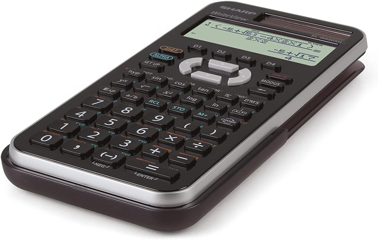 Sharp EL-W550XG Scientific Calculator - Black