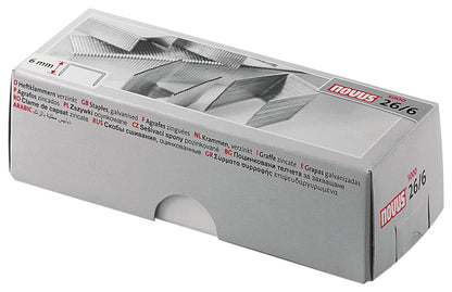 Novus 26/6 Staples (Box of 5000