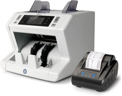 Safescan TP-230 Black Thermal Receipt Printer that Prints Counting Results of the Safescan Money Counting Machine - Cash Counting Machine - Money Counter Machine - Coin Counter - Money Scale