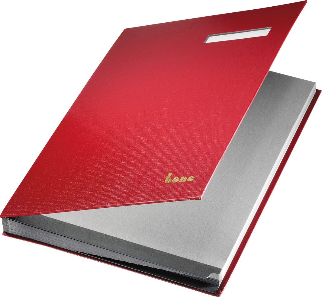Bene 76400 Autograph Book A4 Red