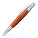 Faber-Castell E-Motion Ballpoint Wood/Chrome Brown