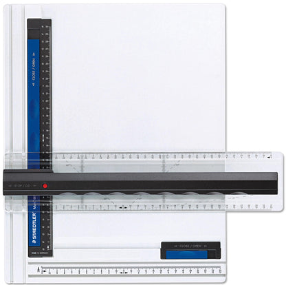 Bundle of STAEDLTER 661 A4 Mars Drawing Board for Technical Drawing - DIN A4 + STAEDTLER LR 661 14 Drawing Board Case with Handle for A4 Drawing Boards