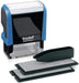 Trodat Printy 4913 Typomatic Selbersetzen for Maximum 5 Lines of Text, Sky Blue
