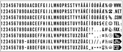 Trodat Printy 4913 Typomatic Selbersetzen for Maximum 5 Lines of Text, Sky Blue