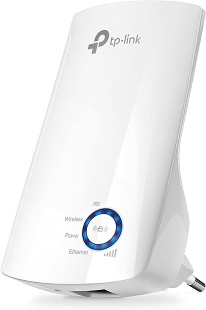 TP-Link TL-WA850RE WLAN Verstärker Repeater(300 Mbit/s, App Steuerung, Ethernet-Port, WPS, AP Modus, LED abschaltbar, kompatibel zu allen WLAN Geräten) weiß