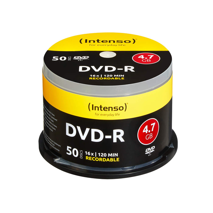 Intenso DVD-R 4.7GB - Confezione da 50