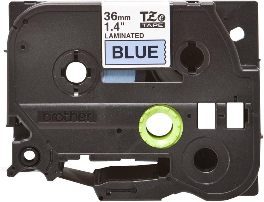 Brother TZe-561 Labelling Tape Cassette, 36 mm (W) x 8 m (L), Laminated, Brother Genuine Supplies