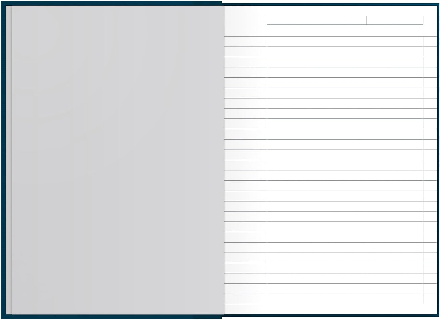 Hamelin GmbH “Original Blue” “Original Black” Oxford Office Bound Book A5, liniert 7 mm Smart Black(Gebundenes Buch)-1