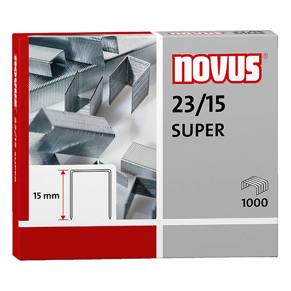 Novus 23/15 Super Staples (Box of 1000