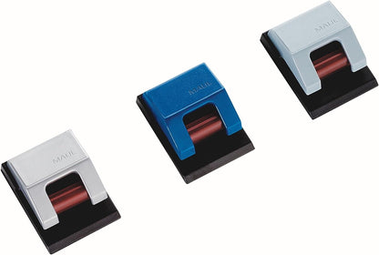 MAUL Rollenclips S | Klemmrollenautomatik zum sicheren Aufängen von Papier, Plakaten und Zeichnungen | selbstklebend | ideal für Büro, Werkstatt, Küche und Kinderzimmer | 10 Stück |