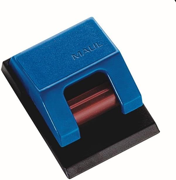 MAUL Rollenclips S | Klemmrollenautomatik zum sicheren Aufängen von Papier, Plakaten und Zeichnungen | selbstklebend | ideal für Büro, Werkstatt, Küche und Kinderzimmer | 10 Stück |