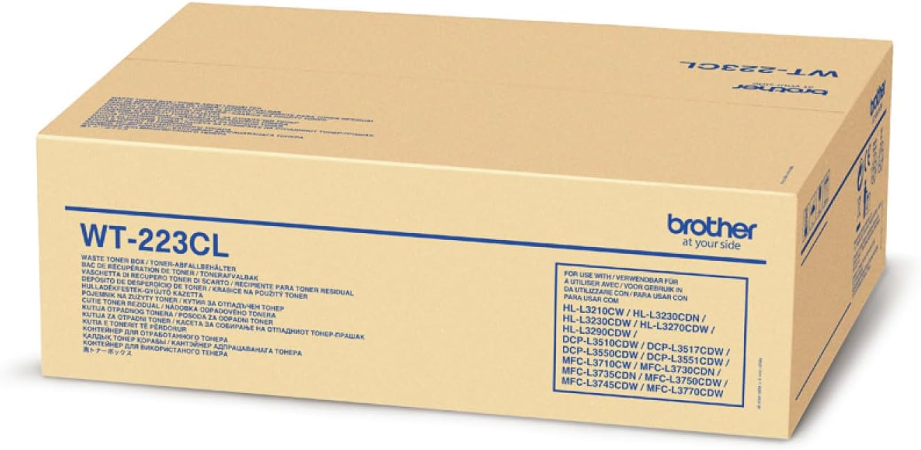 Brother Sparepart W128558721 W128558721 - Contenedor de tóner residual para impresora y escáner, 1 unidad (S