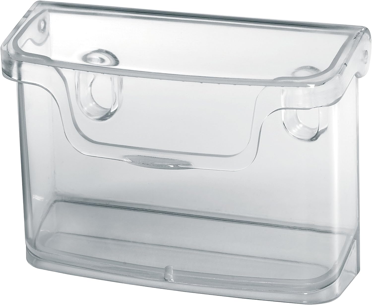 SIGEL LH326 Outdoor Wall-Mounted Business Card Holder, for up to 60 Cards, uv resistant acrylic, transparent, 1 oc.
