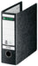 Esselte Leitz 10750000 Card Folder A5 Portrait Width 75 mm with Finger Hole Black Card Spine