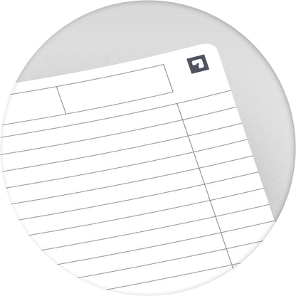Oxford Office A5 Opaque Poly Cover Wirebound Notebook Narrow Ruled with Margin 180 Page including Repositionable Divider/Ruler, Assorted Colours, A5 Metallic