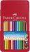 Faber-Castell Tin of 12 Colour GRIP 2001 pencils