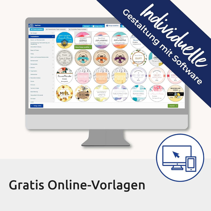 AVERY Zweckform L6038-20 Rote Etiketten (960 Aufkleber, 45,7x21,2mm auf A4, wieder rückstandsfrei ablösbar, selbstklebende Farbetiketten, Papier matt, bedruckbare, farbige Klebeetiketten) 20 Blatt