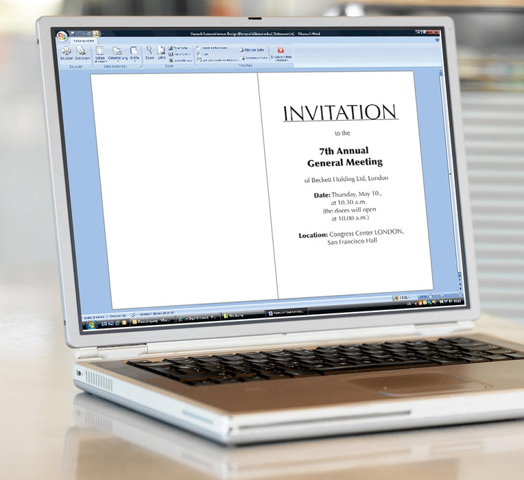 SIGEL Dc171 Lot de 25 Cartes à Motif Romance 2 Volets, A6, Blanc/Vert