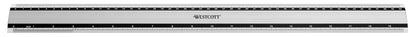 Westcott E-10193 00 20"/50cm Aluminum Ruler