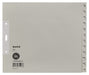 Leitz 12303085 Index Sheets A4 with Months Backwards from December to January Paper 12 Sheets Pack of 5 Grey (In German