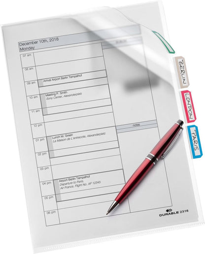 Durable 3-Piece Organisation File Pack of 5