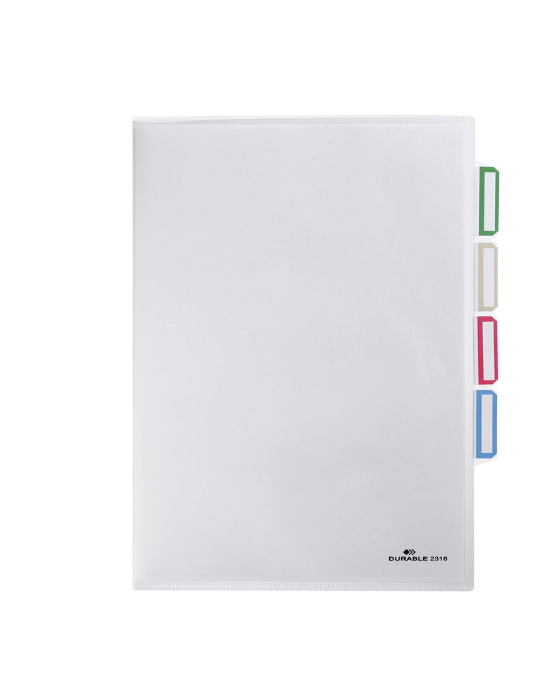 Durable 3-Piece Organisation File Pack of 5